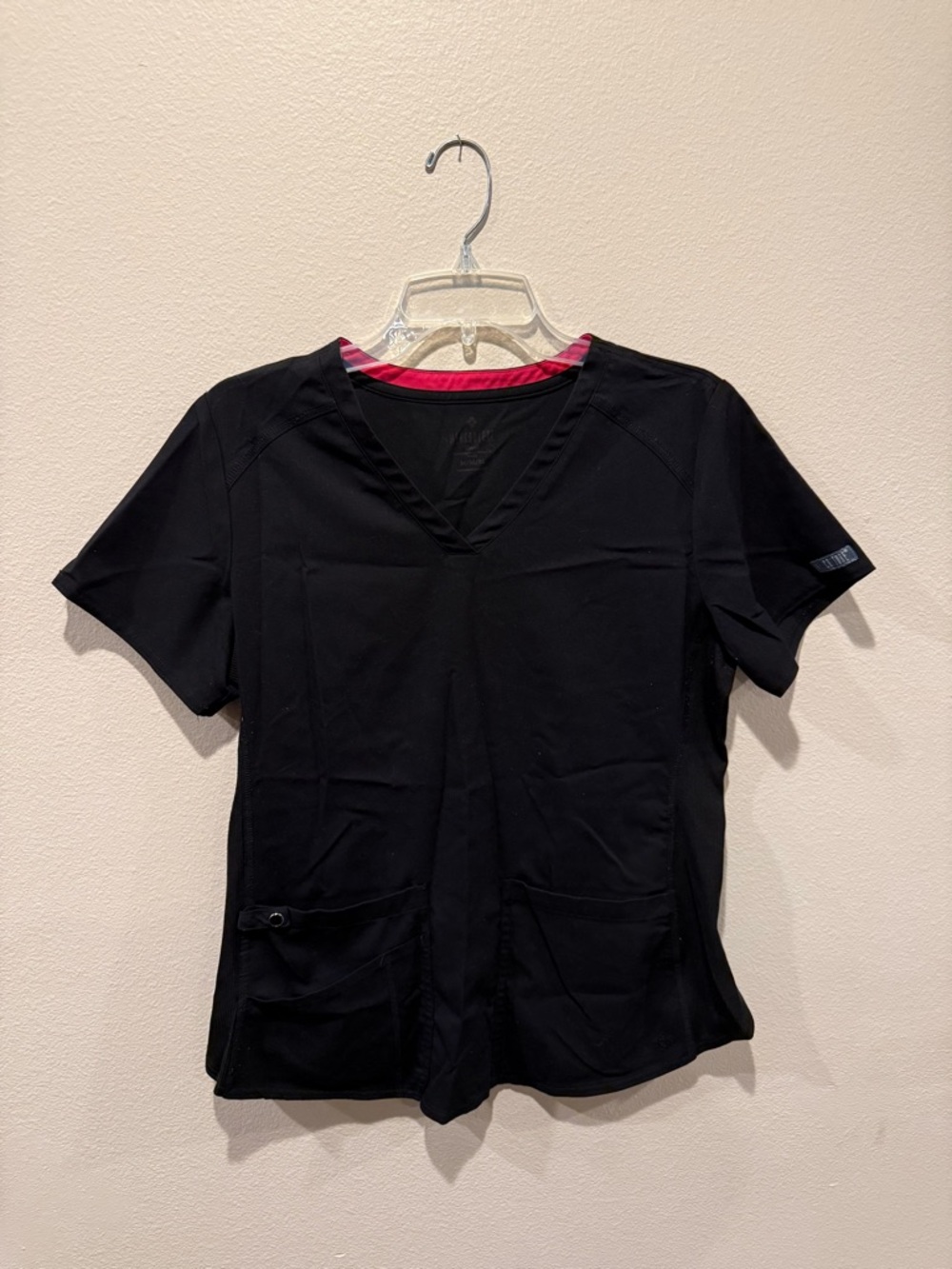 Medcouture Black Scrub Top - Touch